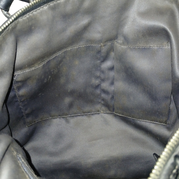 Coach Large Black Daisy Emma Tote Leather Shoulder Bag - Picture 8 of 14